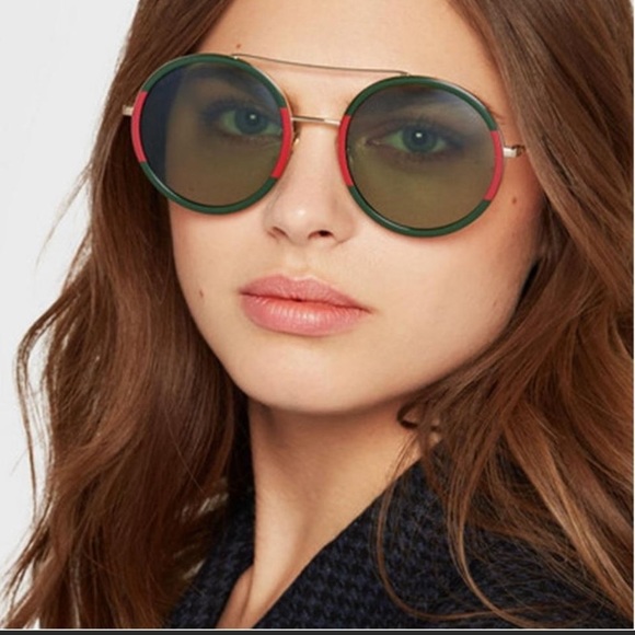 NWOT Authentic Gucci Gradient Round Glasses - Picture 12 of 12